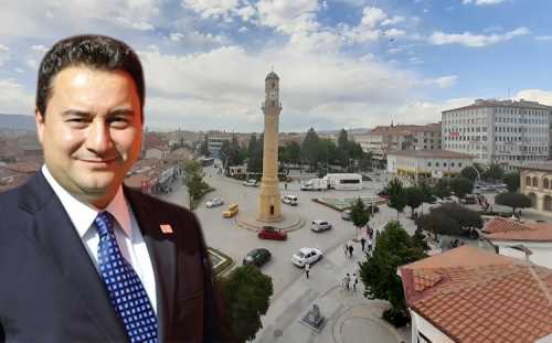 Babacan 18 Kasım  Perşembe günü Çorum’a gelecek