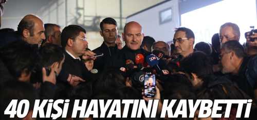 Bartın'daki maden faciasında şuana kadar 40 Kişi hayatını kaybetti