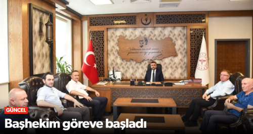 Başhekim Doç. Dr. Muhammed Gömeç Göreve Başladı!