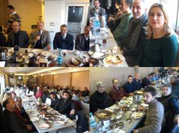 BASIN ÇALIŞANLARI KAHVALTIDA BULUŞTU