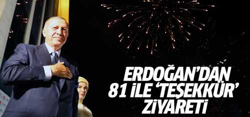 Başkan Erdoğan'dan Çorum'a 'teşekkür' ziyareti