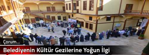 Belediyenin Kültür Gezilerine Yoğun İlgi