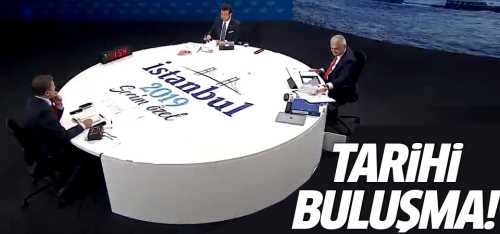 Binali Yıldırım ve İmamoğlu'ndan tarihi canlı yayın! 