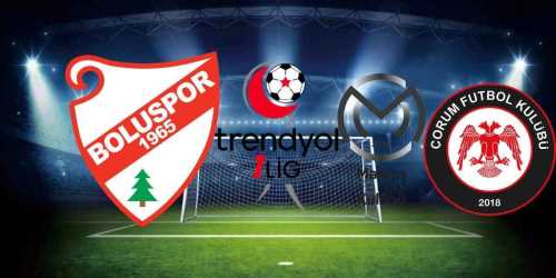 Boluspor - Ahlatçı Çorum FK Maçı