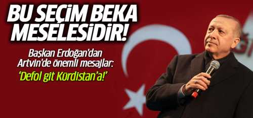 Bu seçim beka meselesidir! 