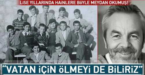 Bu Vatan için ölmeyi de biliriz