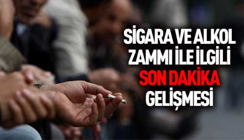 Bu yılbaşı Alkollü içki ve sigaraya zam yok