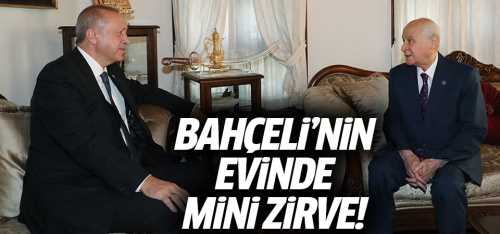CB: Erdoğan'dan, Devlet Bahçeli'ye ziyaret