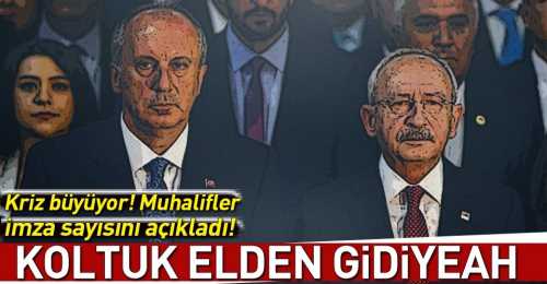 CHP'de İmza 521 oldu Kurultay krizi büyüyor!.
