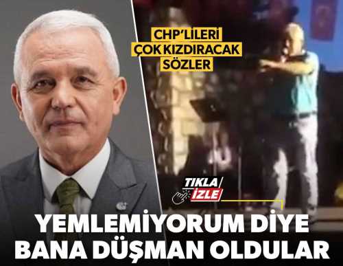 CHP'li Başkan Veli Gündüz Yemlemediğim İçin Düşman Oldular!