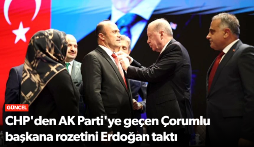 CHP’li Belediye Başkanı Şenol Öncül, AK Parti’ye Geçti