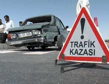 ÇORUM  SUNGURLU’DA KAZA 1 ÖLÜ 2 YARALI