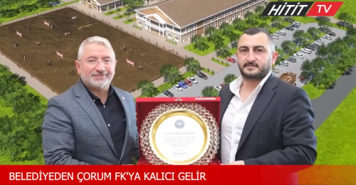 Çorum Belediyesi Çorum FK'ya Kalıcı Gelir Sağladı