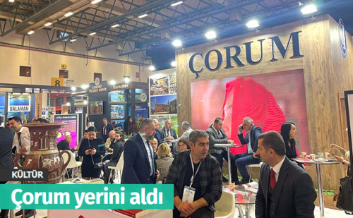 Çorum Belediyesi EMITT Fuarı’nda Yerini aldı!