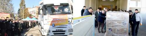 Çorum Belediyesi’nden Deprem Bölgesine Yardım