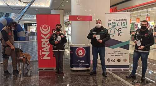 Çorum'da 'En İyi Narkotik Polisi Anne' Projesi