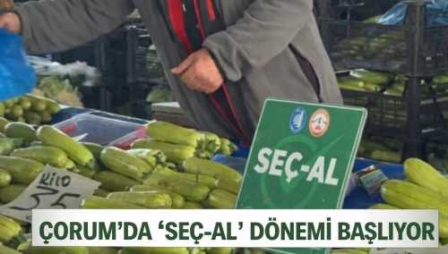 Çorum’da “SEÇ-AL” Dönemi Başladı!