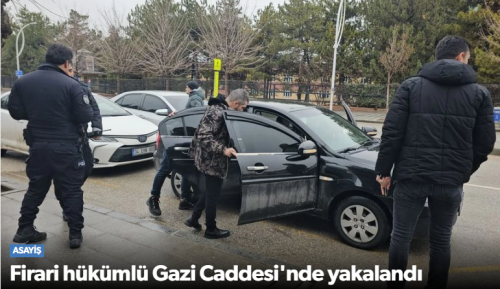 Çorum’da 13 Yıl 4 Ay Hapis Cezası Bulunan Firari Hükümlü Yakalandı