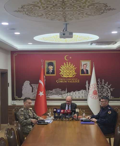 Çorum'da 2025 Asayiş Raporunda Suç Oranları Düştü!