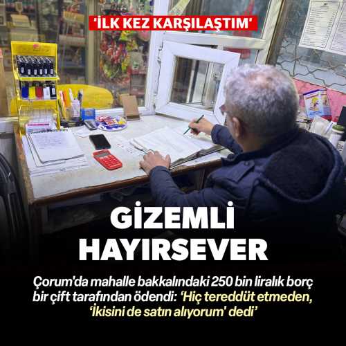 Çorum’da Bakkal Borçları Sıfırlandı