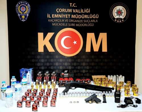 Çorum'da Cinsel içerikli ürün operasyonu!