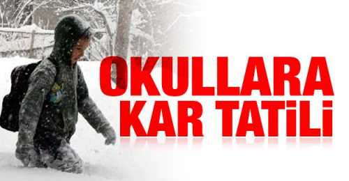 ÇORUM’DA CUMA GÜNÜ OKULLARA KAR TATİLİ ...