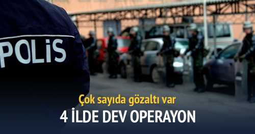 Çorum'da FETÖ operasyonunda Gözaltılar var