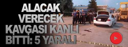 Çorum’da iki grup arasında alacak-verecek meselesi yüzünden 5 yaralı