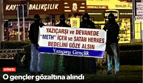 Çorum'da Maskeli Uyarı Eylem Gözaltıyla Sonuçlandı!