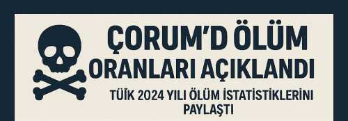 Çorum'da Ölüm Oranları Açıklandı!