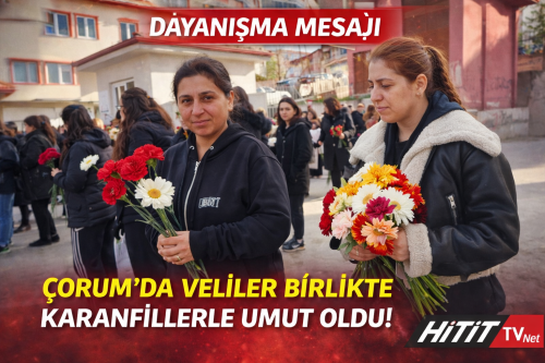 Çorum’da Velilerden Anlamlı Dayanışma! 