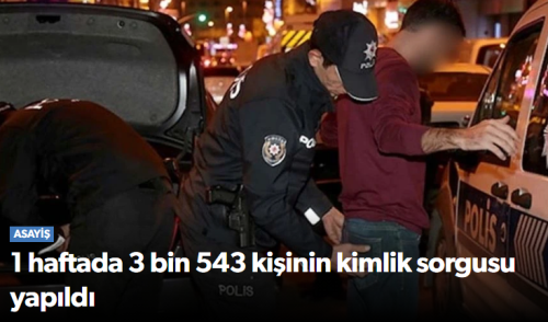 Çorum Emniyet'ten 1 Hafatlık Yoğun Denetim! 