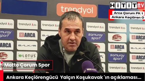 Çorum FK Maçı Sonrası Keçiörengücü Cephesinde Üzüntü