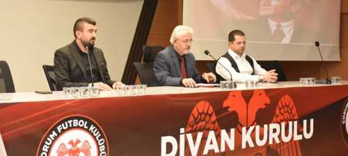 Çorum FK’nin başkanı Hamit Işık 