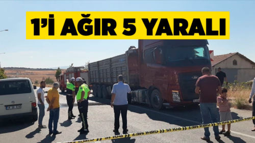 Çorum Ortaköy-Cemilbey Yolunda Feci Kaza! 