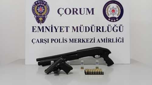 Çorum polisi yeni yılda magandalara göz açtırmadı!