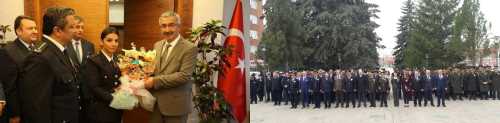 ÇORUM VALİSİ NECMEDDİN KILIÇ EMNİYET TEŞKİLATINI KUTLADI