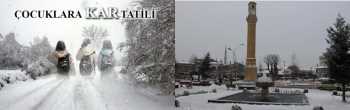 ÇORUM VE İLÇELERİNDE 2 GÜN KAR TATİLİ