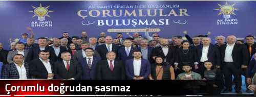 Çorumlu doğrudan şaşmaz