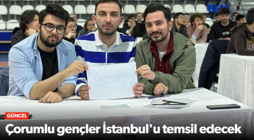 Çorumlu Gençler İstanbul İl Birincisi Oldu!