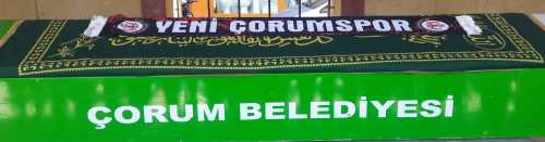 Çorumspor Taraftarı Sinan Yıldız son yolculuğuna uğurlandı  