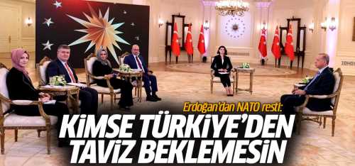 Cumhurbaşkanı Erdoğan TRT ortak yayında konuştu
