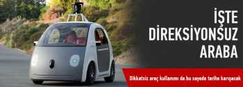 Direksiyonsuz araba