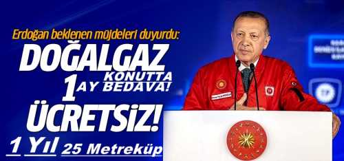 Doğal Gaz Konutta 1 AY Ücretsiz!