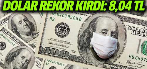 Dolar 8 liranın üzerini gördü