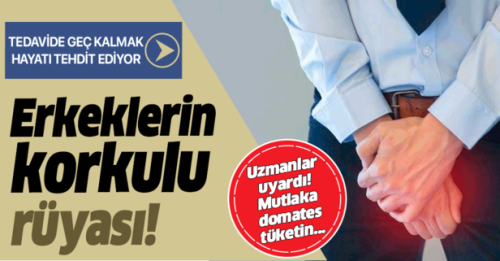 Domates ye prostatı yen! 