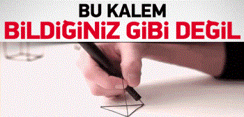 Dünyayı büyüleyen İlginç kalem