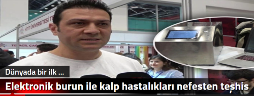 Elektronik burun ile kalp hastalıkları nefesten teşhis ediliyor!