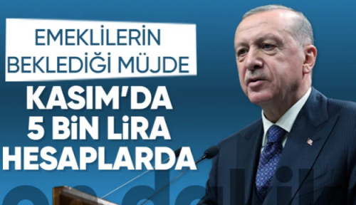 Emekliye 100.Yıl İkramiyesi 5 Bin TL