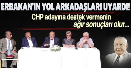 Erbakan sevdalıları bu uyarıyı dikkate alın